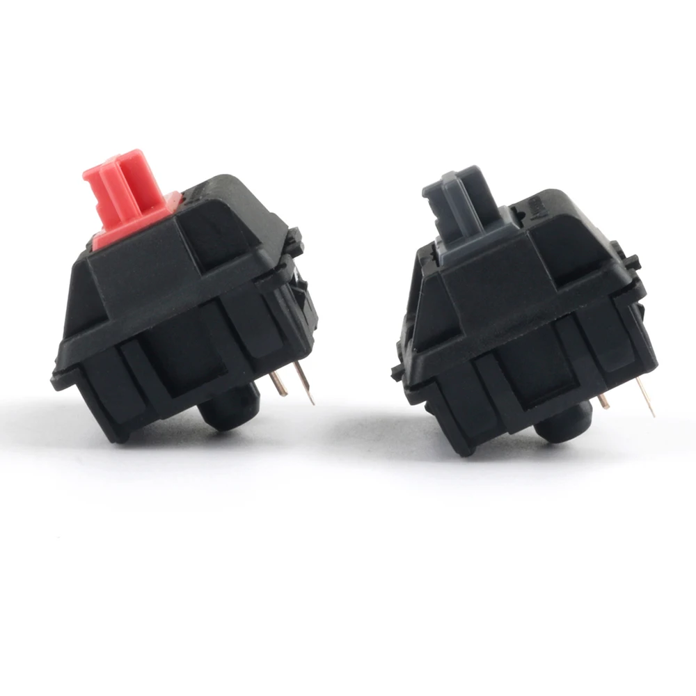 Interruptor Cherry MX Original, conmutador silencioso rojo, negro y rosa, eje de teclado mecánico, reemplazo personalizado de 3 pines para Anne pro 2 - imagen 2