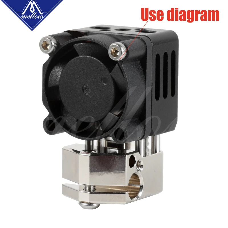 Ventilador suave de 24V 2510 para piezas de impresora 3D, pequeño oso de bola doble de refrigeración para Goliath Dragon Ultimaker 2 UM2, extrusora loca Hotend - imagen 4