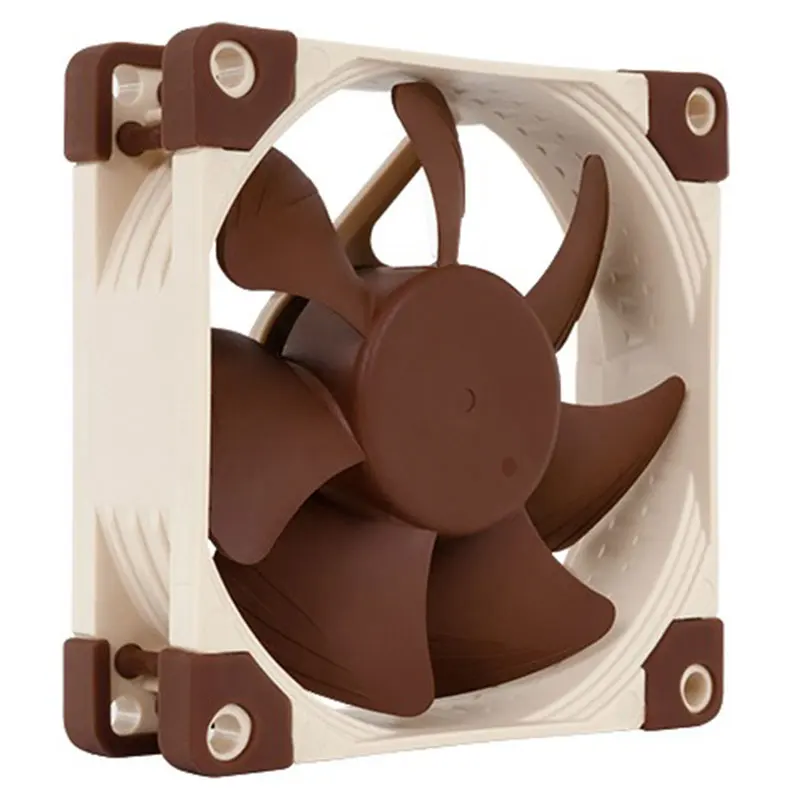 Noctua-ventilador NF-A8 de alta calidad, ventilador silencioso de alta presión de aire, 8cm, 3, 4 pines, Control inteligente de temperatura, CPU - imagen 4