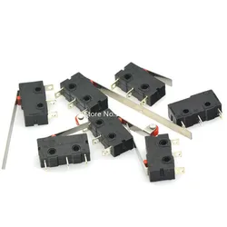 Micro Interruptor Límite SPDT 5A 250V – Palanca Rodillo 3P