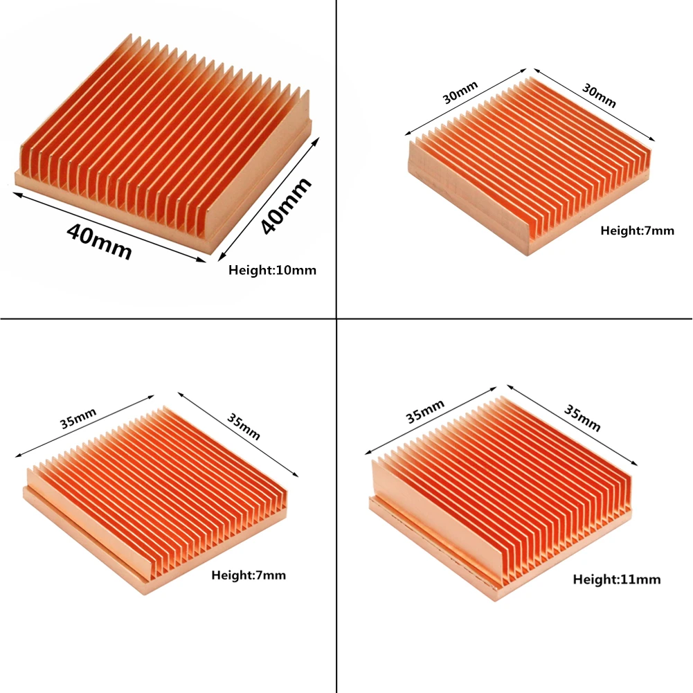 Disipador Cobre para Raspberry Pi – Electrónica DIY 3D - imagen 4