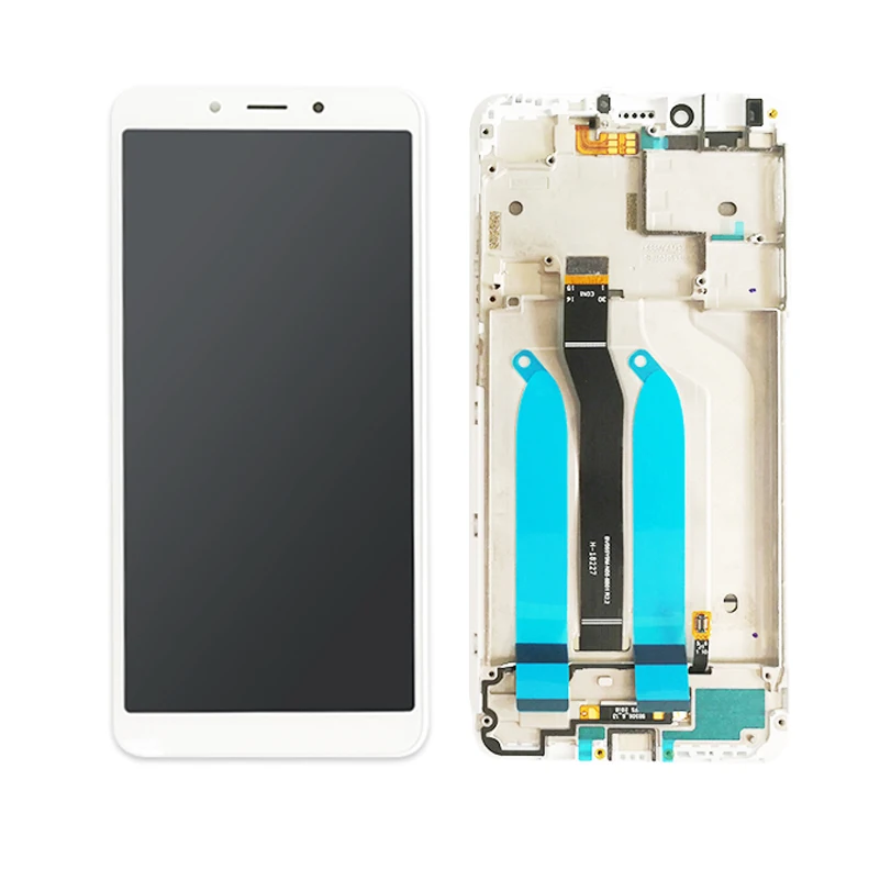 Grado AAA calidad LCD para Xiaomi Redmi 6 LCD con marco pantalla LCD para Xiaomi Redmi 6 pantalla LCD 10-táctil 1440x720 - imagen 4
