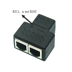 Divisor RJ11 6P6C/6P4C/6P2C 1-2 PCB - Enlace de telefonia Hembra