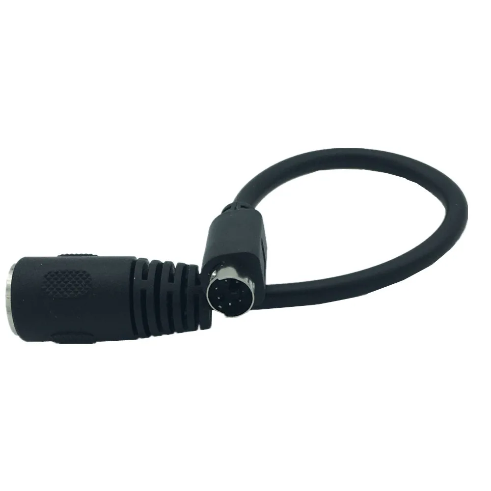 15 cm DIN5 AT hembra a mini DIN6 MDIN6 PS/2 macho Mac adaptador de teclado cable convertidor al mejor precio - imagen 5