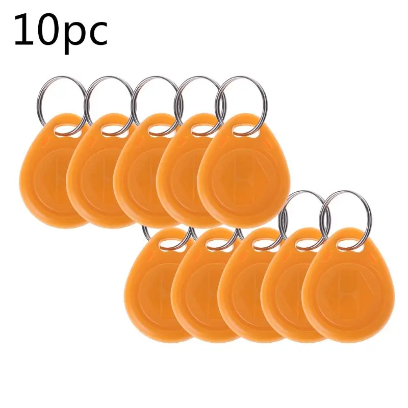 Duplicador EM4305 T5577 de 10 piezas, clon de proximidad, insignia, reescritura, copia, 125khz, etiqueta RFID, llavero, Porta Chave - imagen 2