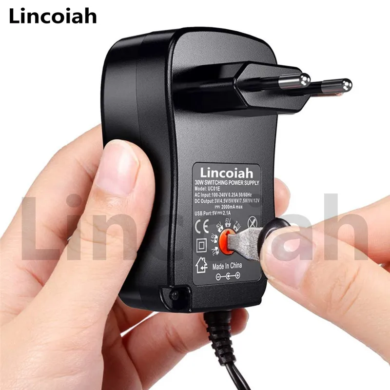 Adaptador Universal AC/DC Ajustable para Cámara y Tiras LED - imagen 5