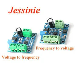Módulo de placa Convertidora de frecuencia a voltaje PWM, 0-10KHz a 0-10V, 0-10V a 0-10KHz