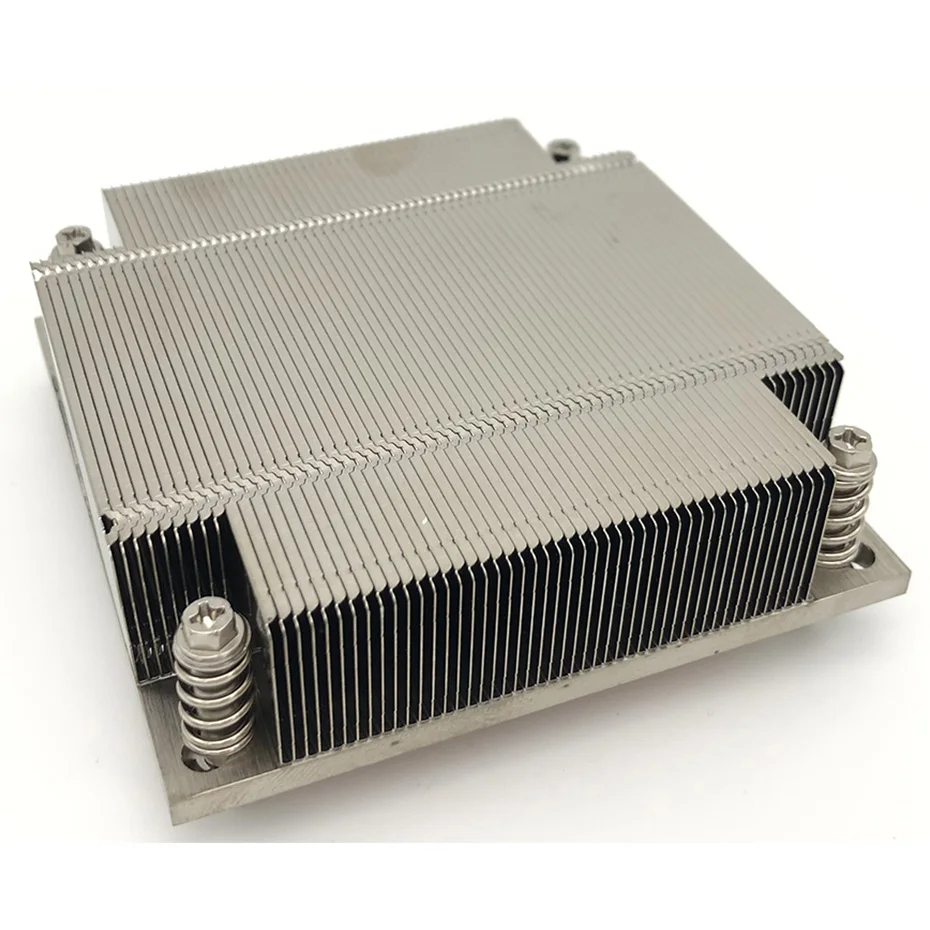 COOLSERVER 1U1CA 1U disipador de calor delgado para servidor de CPU LGA2011 LAG115X, disipador térmico de estación de trabajo - imagen 4