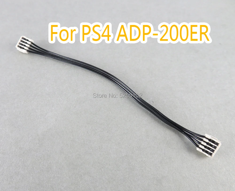 50 Uds. Conector de Cable de alimentación de 4 pines tirado para Sony PS4 ADP-200ER N14-200P1A