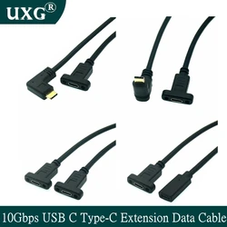Cable Extensión USB-C Macho-Hembra 10Gbps 4K 100W PD QC 4.0 Montaje
