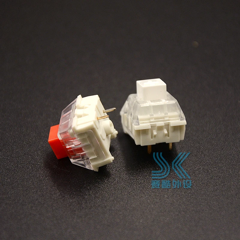 Kailh box-Interruptor de teclado mecánico, dispositivo de bricolaje RGB SMD, Negro, Rojo, marrón, blanco, a prueba de polvo, IP56, impermeable, Compatible con Cherry MX - imagen 3