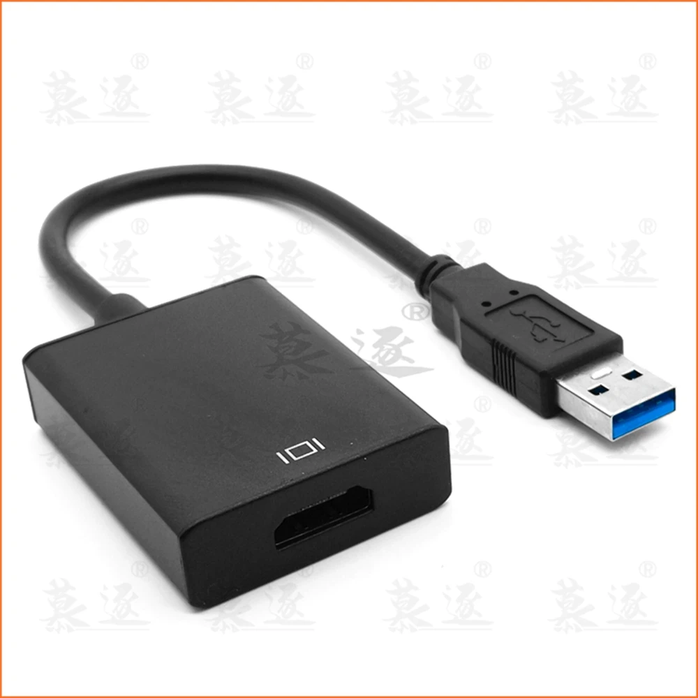Convertidor USB 3,0 a HDMI, adaptador USB 3,0, Cable multipantalla, Cable de vídeo para PC, Notebook, proyector, HDTV, 1080P - imagen 2