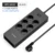 6AC 5USB Black