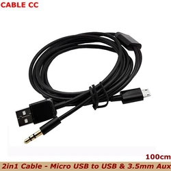 Adaptador micro USB a jack de audio