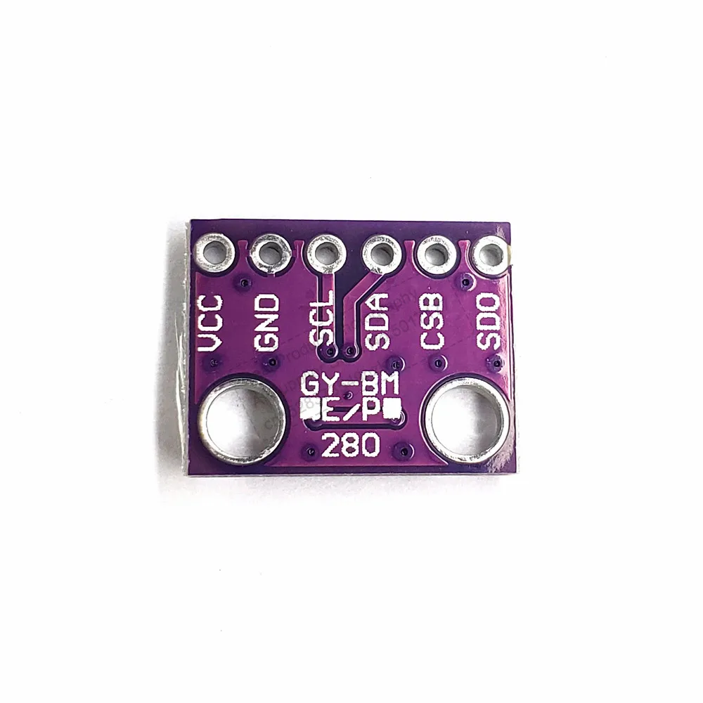 GY-Sensor de temperatura y presión de aire, módulo de sensores digitales barométricos para Arduino, BMP280, 5V, BME280, I2C, SPI, 1,8-5V, GY-BMP280-3.3V - imagen 3