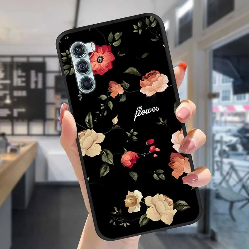 Funda trasera de silicona con relieve suave para Moto Edge S30 X30 G200 5G 3D, funda para Motorola Moto Edge S30 EdgeX30 S 30 - imagen 4