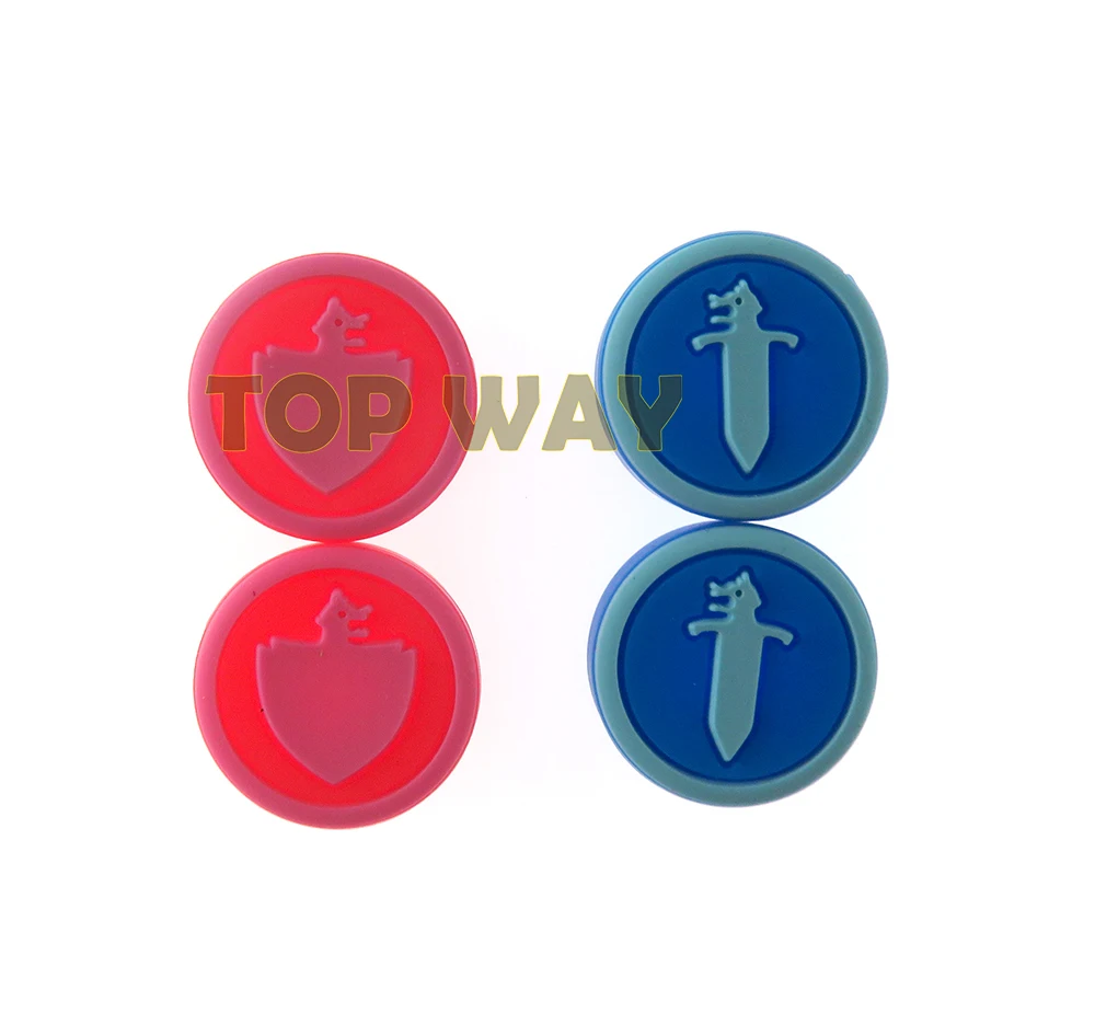 2 uds para Nintendo Switch Lite Joy Con tapa de agarre para pulgar para Nintendo NS Switch lite Joycon silicona antideslizante tapas de agarre - imagen 5