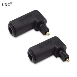 Adaptador Toslink Óptico Ángulo Recto Macho-Hembra – Audio Vídeo