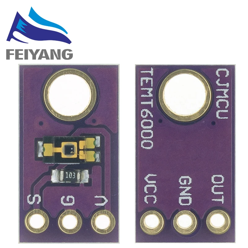 Sensor de luz TEMT6000 Módulo de sensor de luz profesional TEMT6000 - imagen 2