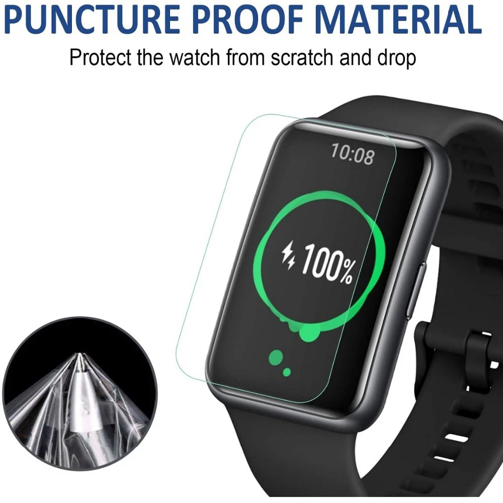 Protector de pantalla transparente, película protectora completa para Apple Watch 6 SE 5 4 40MM iWatch 38MM 3 2 1 44MM en 42MM (no vidrio templado) - imagen 5