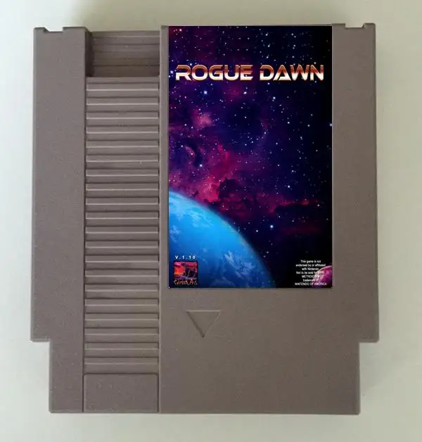 Cartucho de juego metrided Rogue Dawn para consola NES/FC - imagen 2
