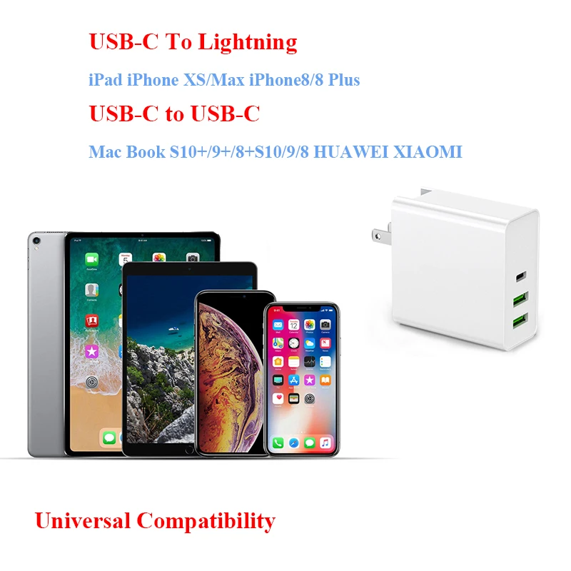 Cargador USB-C 65W PD Rápido para Portátil y Móvil - imagen 4