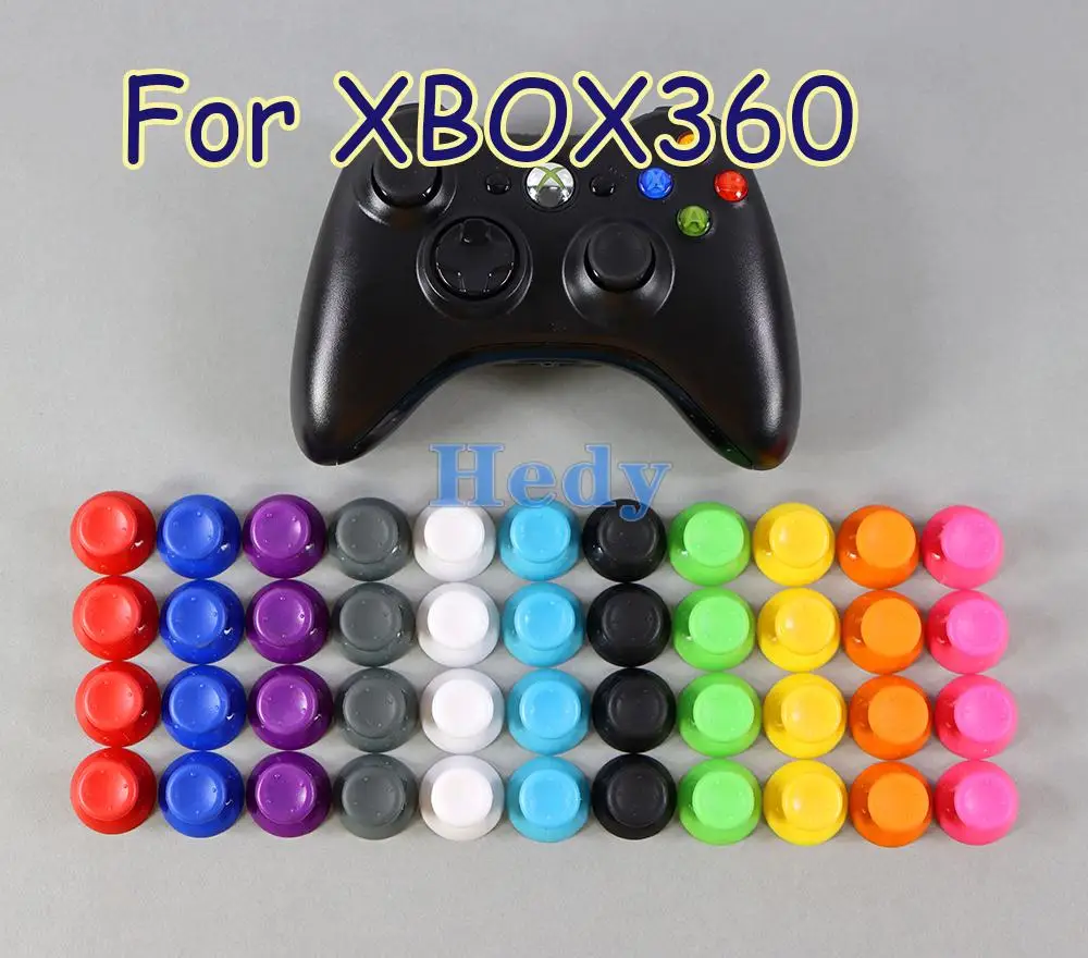 Reemplazo de Joystick analógico 3D, Thumb Stick, botones de tapa para Microsoft XBOX 360, piezas de reparación de controlador de Gamepad, 4 uds.