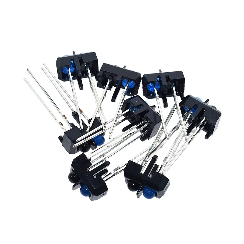 Interruptor fotoeléctrico infrarrojo, Sensor óptico reflectante, 10 piezas, TCRT5000L, TCRT5000 - imagen 5