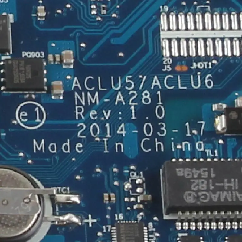 Placa base EM6010 para portátil LENOVO Ideapad, G40-45, NM-A281, DDR3, probada - imagen 5