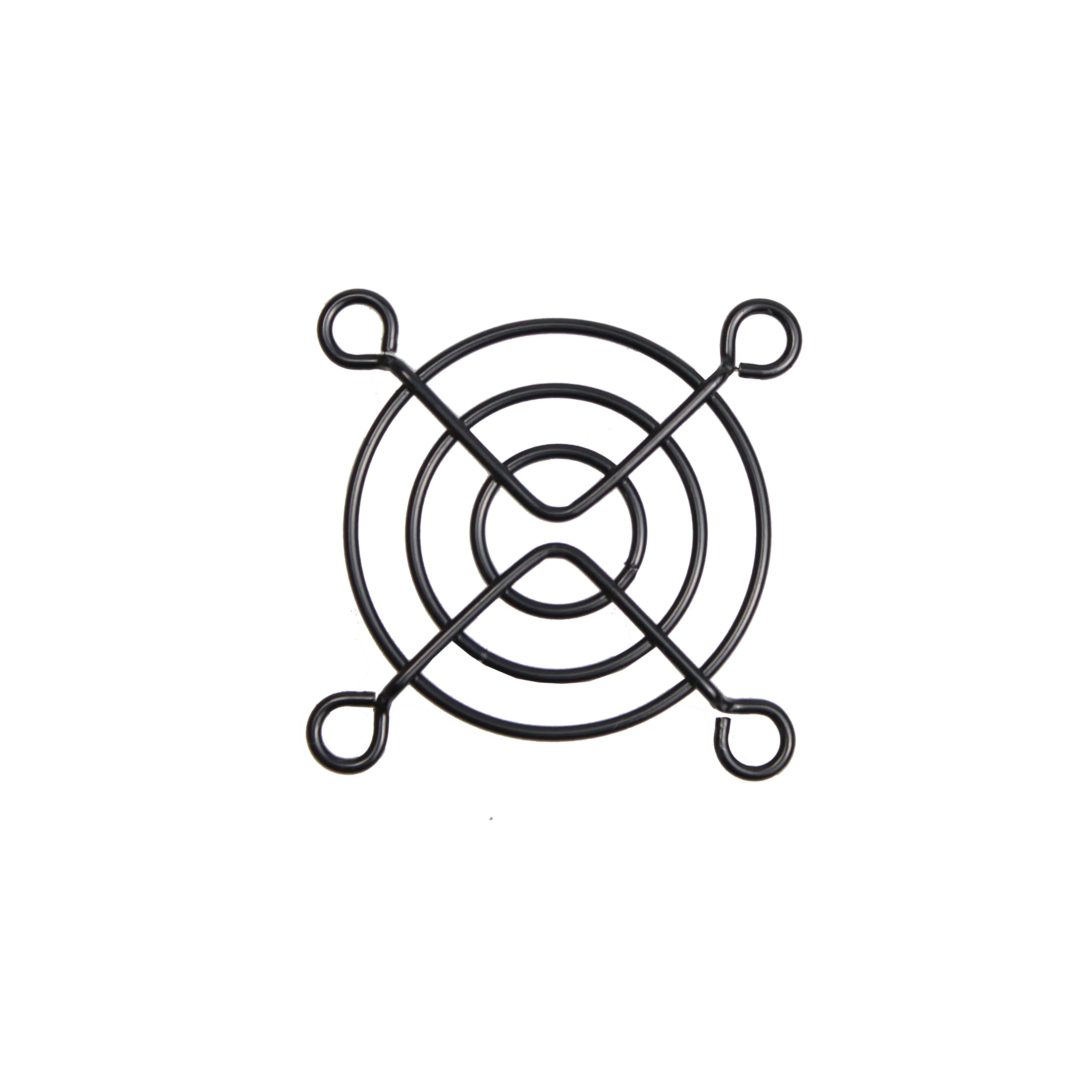 50 Uds. Parrillas de ventilador negras de 50mm y 5cm, protector de dedos de malla metálica, rejilla protectora para ventilador para ventiladores de refrigeración de 50mm x 50mm - imagen 2