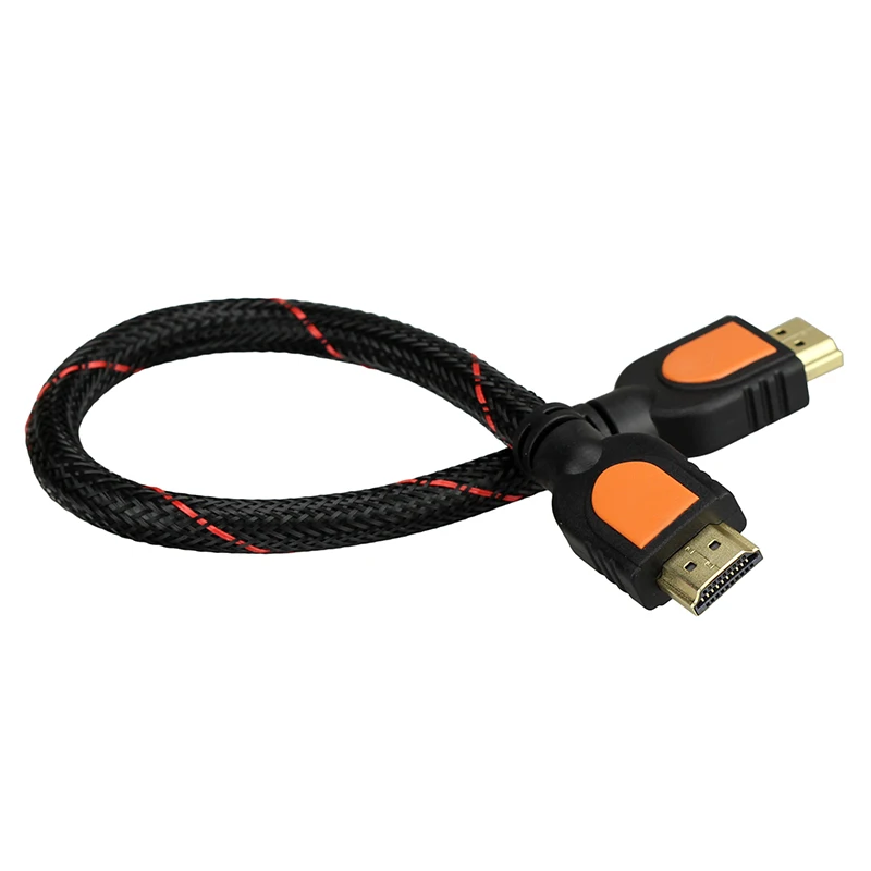 25CM 50CM HD compatible A macho corto convertidor conector Cable adaptador 1080P V1.4 - imagen 5