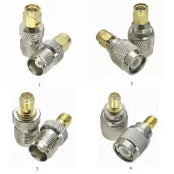 Adaptador SMA macho a TNC hembra