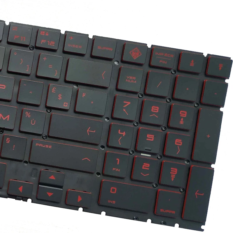 Nuevo teclado francés retroiluminado para HP 15-DH 15-DC TPN-C144 Q211 C143 OMEN 15 DC DC0003la DC005TX DC0004TX 15-DH TPN-Q211 FR - imagen 4