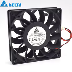 Ventilador de refrigeración de alta velocidad de 120mm y 12cm para Delta FFB1212SH 12025 12V 1.24A 2/3/4 pines caja de inversor de servidor ventilador Industrial enfriador Axial