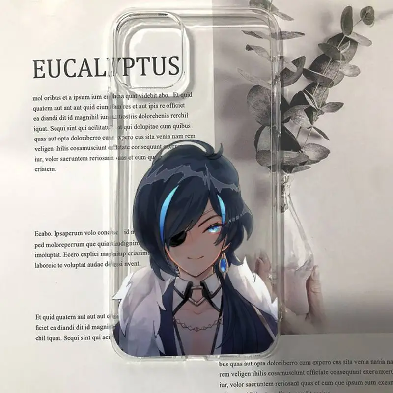 Funda de impacto Kaeya Genshin para iPhone, 11, 12, 13, mini pro, XS MAX, 8, 7, 6, 6S Plus, X, 5S, SE, 2020, XR - imagen 4