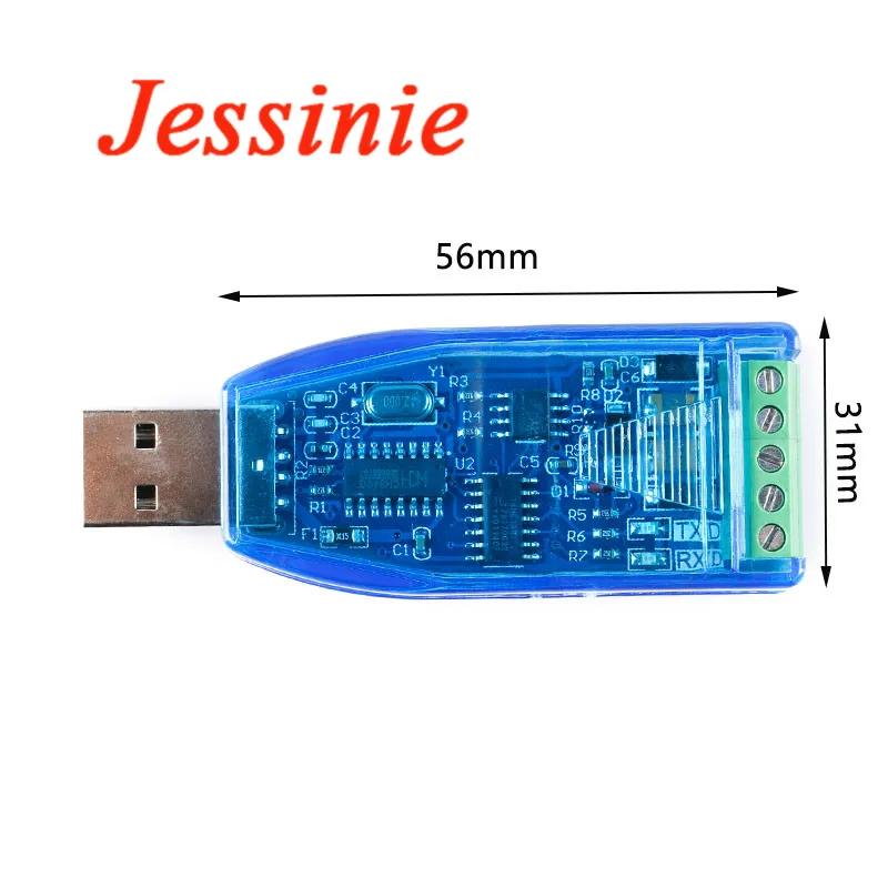 Convertidor Industrial USB a RS485, convertidor de Protección de actualización, compatibilidad, Módulo de placa de conector de RS-485 estándar, ZK-U485 - imagen 5