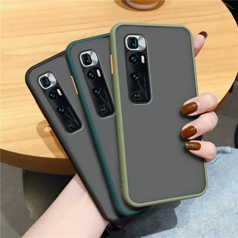 Para Xiaomi Mi 10 Ultra funda dura transparente mate a prueba de golpes funda protectora trasera para xiaomi mi10 ultra mi 10ultra shell - imagen 2