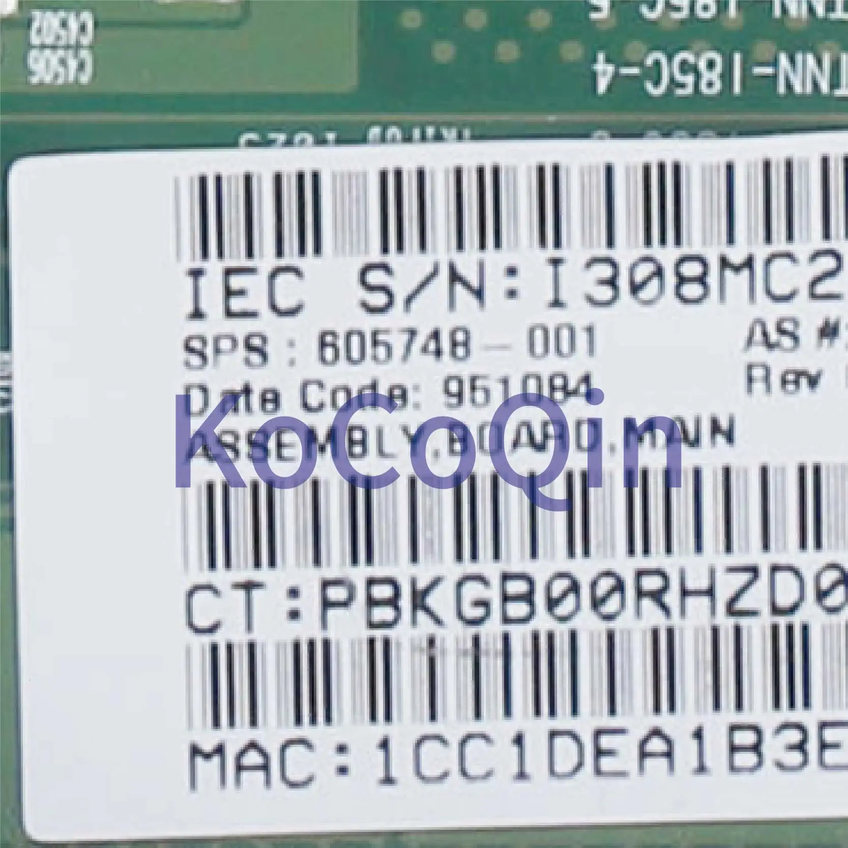 KoCoQin-placa base para portátil HP Compaq CQ320 420 620, 605748, 6050A2137901, GL40, DDR3, completamente probada - imagen 5
