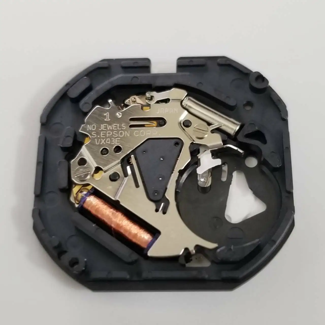 Movimiento de reloj de cuarzo VX43E con vástago de fecha y batería para Seiko 7N43A V343 V348 V743 Y143 Accesorios de reparación de repuesto - imagen 3