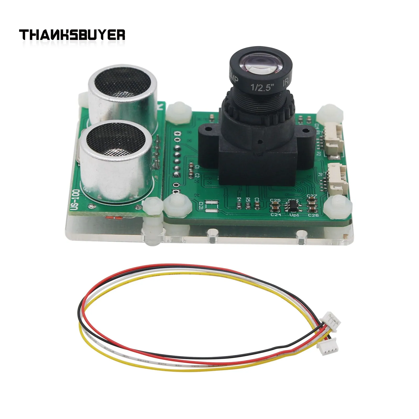 Cámara inteligente del módulo del sensor de flujo óptico de Thanksbuyer PIX para el sistema de control de vuelo PX4 Pixhawk - imagen 2