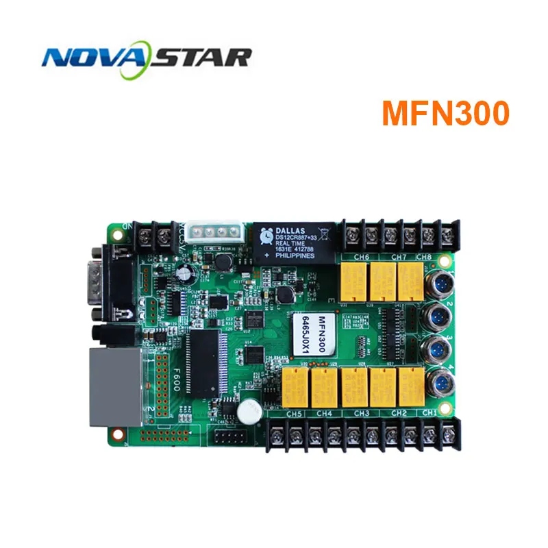 Novastar-Tarjeta multifunción MFN300, adaptada para pantallas al aire libre, Compatible con MSD300