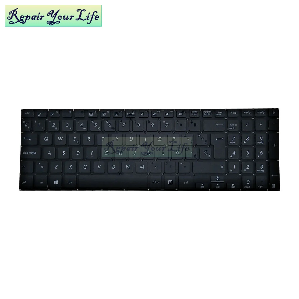 Teclado español para portátil de España para ASUS VivoBook Flip 15 TP501 TP501U TP501UA TP501UQ TP501UB SP teclados de repuesto para ordenador portátil - imagen 2