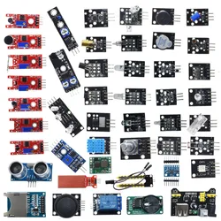 Kit de sensores para Arduino con módulos electrónicos