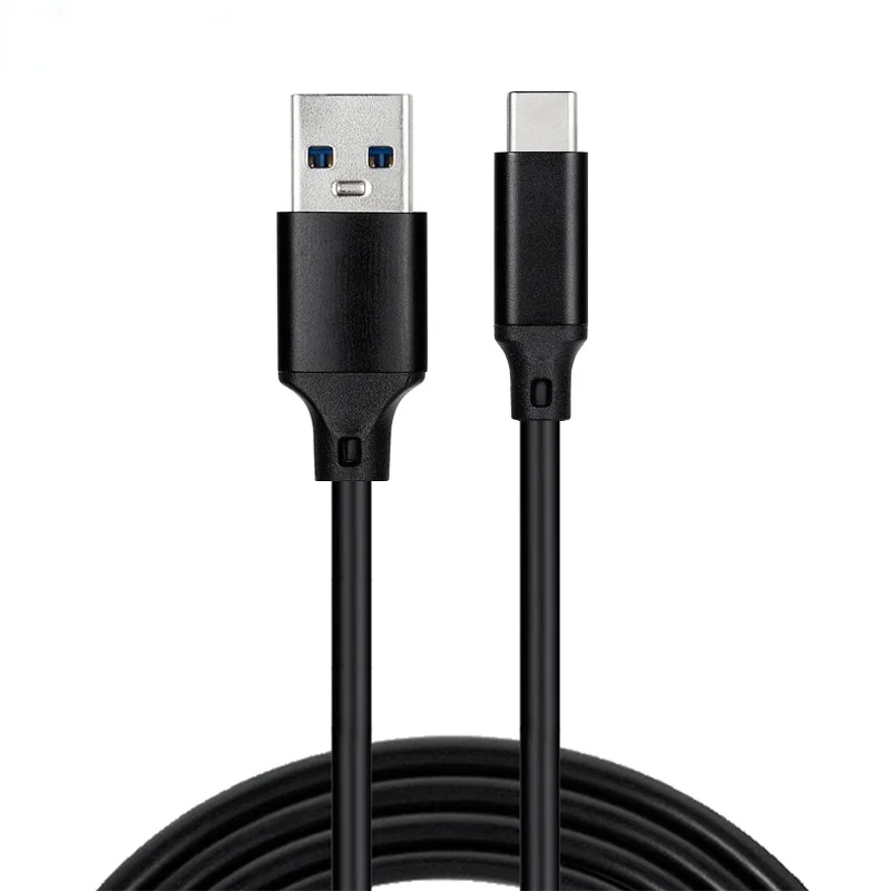 Cable USB tipo C de 60W QC 3,0 velocidades 5Gbps 2m 3A PD para Nitendo Switch USB3.1 Gen1 Cable tipo C carga rápida 0,2 m/0,3 m/0,5 m * 1m/2m