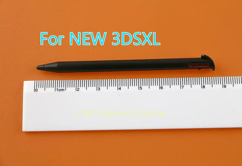 Lápiz óptico de plástico para pantalla táctil, alta calidad, varios colores, 3dsxl, 3dsll, nuevo, 3DS, XL, LL, 10 Uds./lote