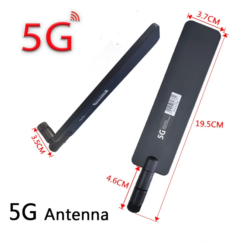 Eoth 1 o 2 uds 5G antena 12dbi sma macho wlan antene 600-6000MHZ pbx iot módulo enrutador receptor de señal antena de alta ganancia - imagen 2