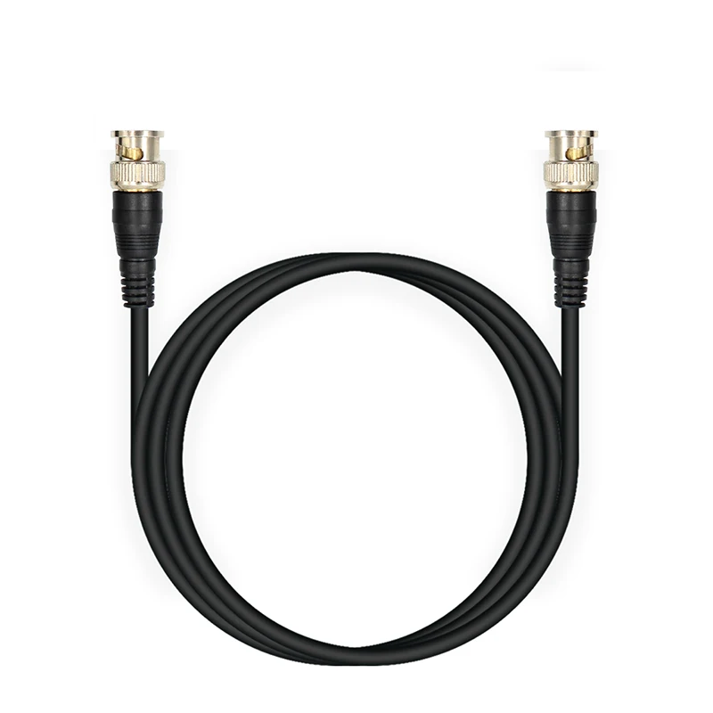 Cable BNC macho a macho Q9, Conector de crimpado, 100CM, para consola de juegos, Reunión, 1 piezas - imagen 4
