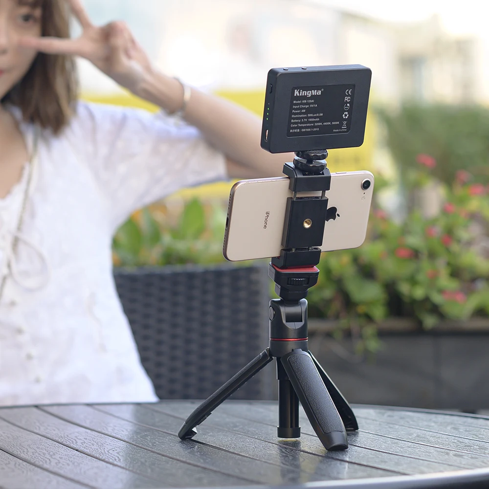 KingMa-Mini trípode de extensión para GoPro hero 10/9/8/7/6, accesorios de cámara DSLR para teléfono móvil - imagen 5