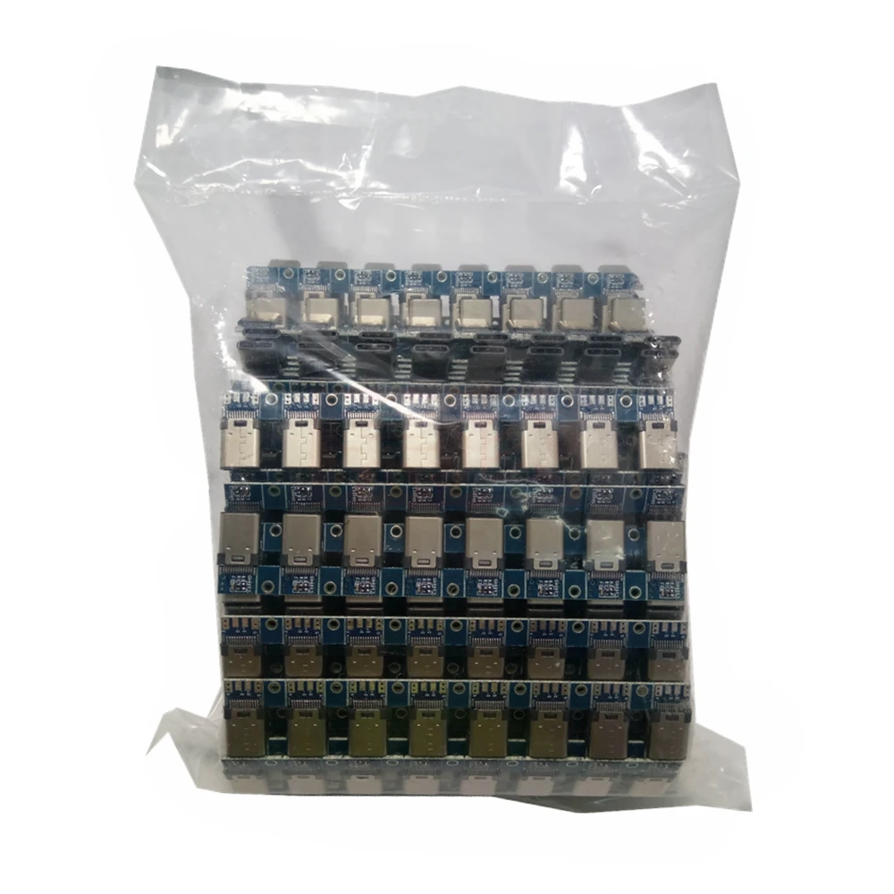 10 unidades DIY OTG USB-3,1 Schweißen Makitanlichen jack Stecker USB 3,1 tipo C Stecker mit placa PCB Stecker daten Linie terminales eN y - imagen 5