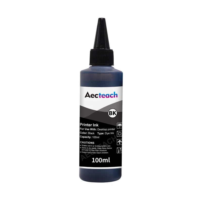 Aecteach-Kit de recarga de tinta para impresora Hp 100, 301, 302 Xl, Deskjet 304, 2540, 2050, 2510, 2620, 2630, 2632, 5030, 5020, 3720, 3730 - imagen 2
